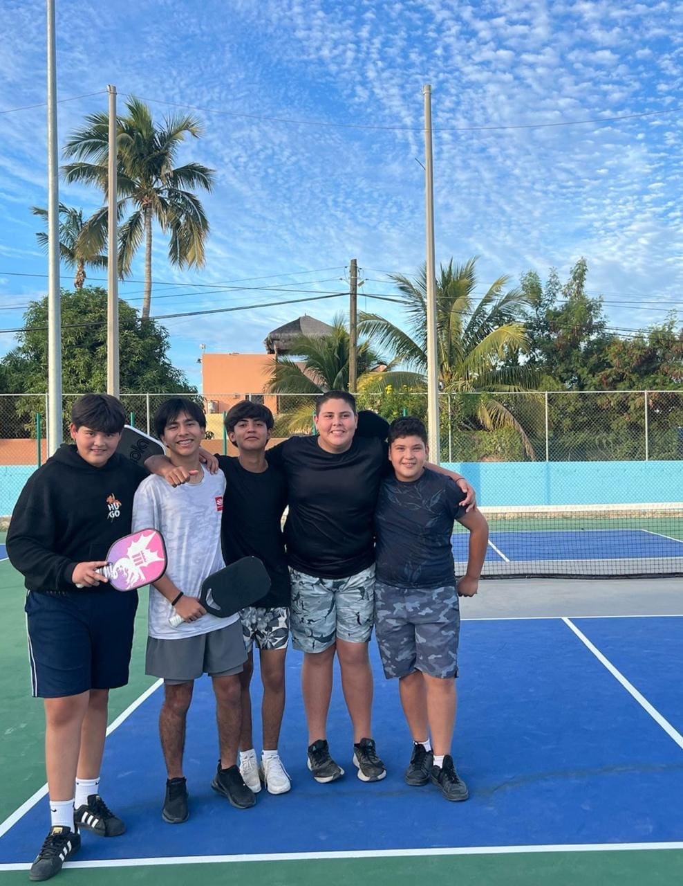 Free Pickleball Camp in Mexico at Palmas